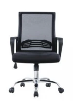 JOHOO Modern Blue Beauty  Salon PU leather barber chair with footrest office chair