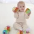 Import jollybaby stuffed soft baby toys rattle sport ball from China