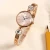 Import JW 6112 Silver Gold Stainless Steel Chain Strap Ladies Watch Analog Quartz New Cheap Customise Oem Watch from China
