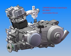KB178MN-A 320CC Water-cooled CVT Four-wheel drive ATV Engine Within balance shaft