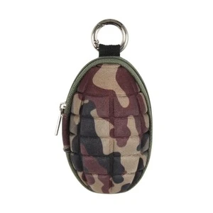 kids key purse wallet for men, men gift key bag pouch key wallet holder, hand grenade shaped coin purse holder chain key wallet