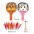 Import Kids Outdoor Yard Sport Game Cartoons Racket Set Paddle Ball Toys with Shuttlecock from China