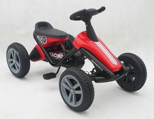 Kids Pedal Powered Ride on Go Kart Racer Car Toy