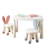 Kids Plastic Gaming Table  And Chairs Set Baby Chair For Children Furniture Sets