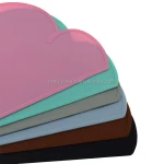 Kids Silicone Cloud Placemat Dinnerware Table Mat Washable Portable Place Mat