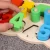 Kids wooden toys number recognition activity matching board wooden educational toy for sales