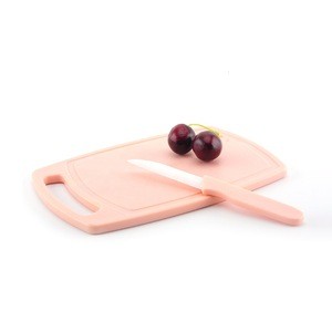 Kitchen Accessories BPA Free Materials Reversible Chopping Board Includes Ceramic Knife Cutting Board
