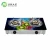 Import Kitchen appliances glass cooktop table top two burner infrared gas stove best price	Umax from China