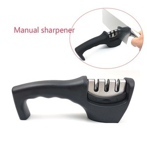 Kitchen Knife Sharpener Tool with Non slip Base Chef Knife Sharpening Kit