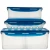 Import kitchen three-piece storage container set for eggs bread and bacon from China