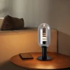 KLUMIA High quality new design metal glass 12w indoor bedroom modern decoration led table lamp