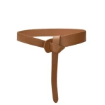 Knottable Cowhide Belt for Women