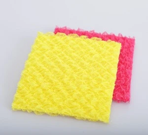KOREA QUICK DRY Scouring Pad Scrubber Dish washing Cloth Kitchen Sponges