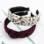 Import Korean New Hair Hoop Fashion Striped Plaid Knitting Ribbon Wide Brimmed Hairband Women Hair Accessories Middle Knot Headband from China
