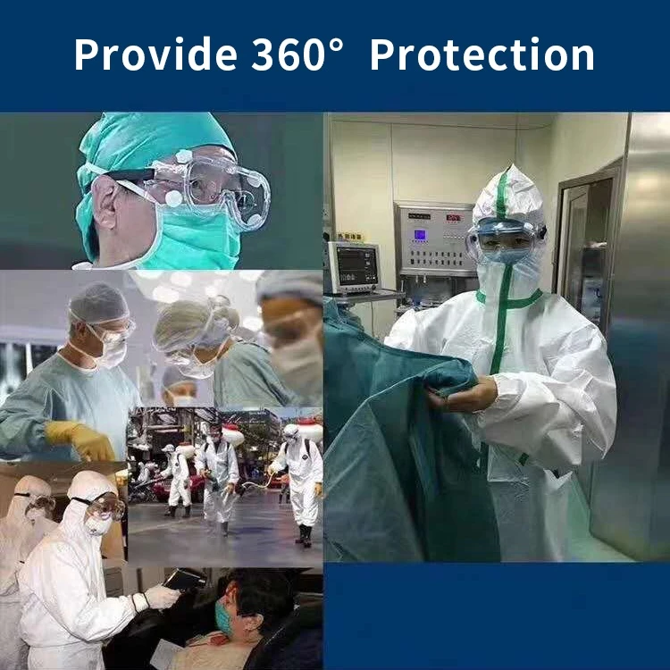 Lab Chemical Medical Safety Eey Protection Safety Goggles Protector