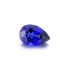 Lab created loose gemstones blue sapphire gemstone for sapphire earrings Pear cut 7 carat in stock