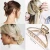 Import Large Metal Tortoise Claw Banana Clip Acrylic Leopard Print Jaw Clips Clamps Hair Claw Claw Hair Clips from China