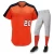 Import Latest Custom Design V-Neck Over Sized Baseball Uniform from Pakistan