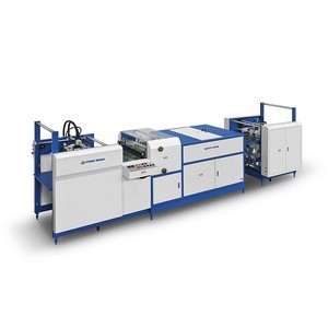 Latest Design SGUV-800B Automatic  Whole UV Varnish Machine  Water base Coating Machine Glazing Machine  with 800*1000mm