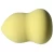 Import Latex free and hypoallergenic reusable makeup applicator yellow waterdrop gourd shape cosmetic sponge from China