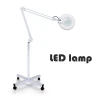 Led Magnifying Lamp with Clamp  laboratory magnifier lamp Adjustable Arms Craft Lamp for salon use  for nail art
