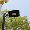 LED solar street lighting new galvanized steel lamp post light pole