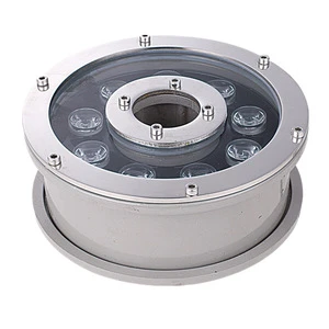 led submersible water fountain ring light