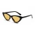 Import Leopard Cat Eye Sunglasses Women Black Triangle Vintage Cheap Sun Glasses Female Uv400 from China