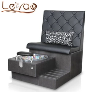 Levao spa wooden pedicure chair bench station equipment pedicure spa chair for nail art