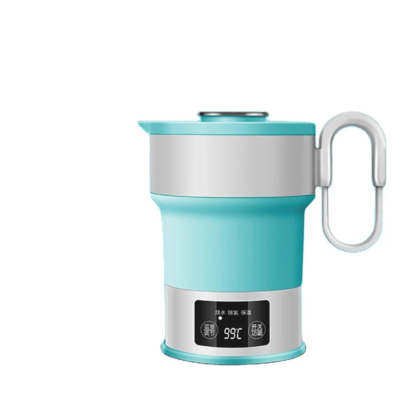 Life Element Folding Electric Kettle Compressed Travel Water Kettle Silicone Insulation Adjustable Electric Kettle