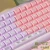 Import Lily of The Valleykey Keycaps Purple and Pink Mechanical Keyboard Keycaps 138/158keys MDA Profile PTB Sublimation Keycaps from China