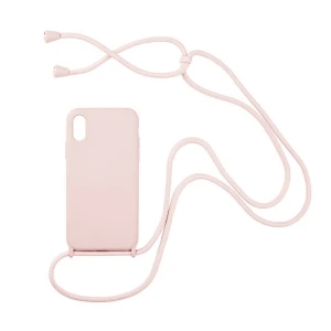 Liquid Silicone Lanyard Phone Case For Iphone 6 7 8 Plus 11 Pro Xs Max Xr X Case Cover With Neck Strap Crossbody Necklace Cord