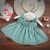 Import Little Girls Grid Sleeveless Dress Wholesale OEM Latest Design Baby Casual Plain Jumper Skirt from China