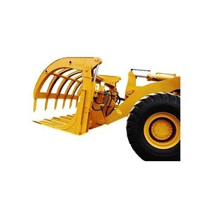 Log grapple GTLG0804, wood clamp for wheel loader, a work tool to carry grass, trees, pipes and metals
