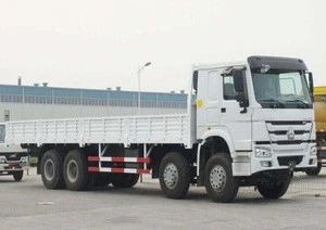 Long Cabin Sinotruck HOWO 9 meters Fence Cargo Truck for Transportation