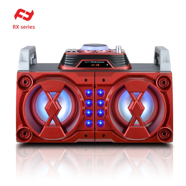 Low cost 20 watt portable speaker mini wireless karaoke player subwoofer speaker