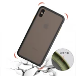 Luxury Matte cases Plastic + Silicone bumper waterproof mobile phone bags & cases for samsung a50 a40 a10