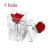 Import Luxury small 1 hole clear acrylic flowers box packaging for rose,acrylic display box from China