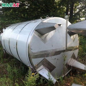 MACAT Double Layers Stainless Steel Top Open Water Storage Tank For Ethanol And Methanol