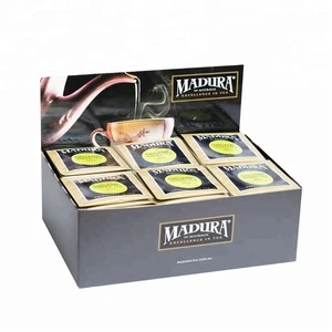 Madura high quality organic green tea with fruit apple flavour teabag envelope 120
