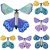 Import Magic Toys Transformation Fly Butterfly props Magic Tricks change hands basic fun classic toy from China