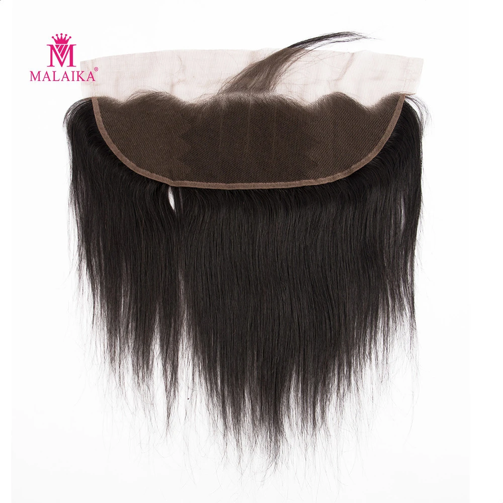 MALAIKA  4+1 frontal with bundles Straight 100% human hair peruvian hair supplier