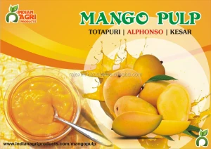 Mango pulp for Japan