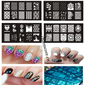 Manufacturer Supply Stamping Nail Art Plate For Nail Decoration Beauty