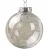 Import Manufacturers wholesale injection  Christmas transparent  plastic hanging decoration ball from China