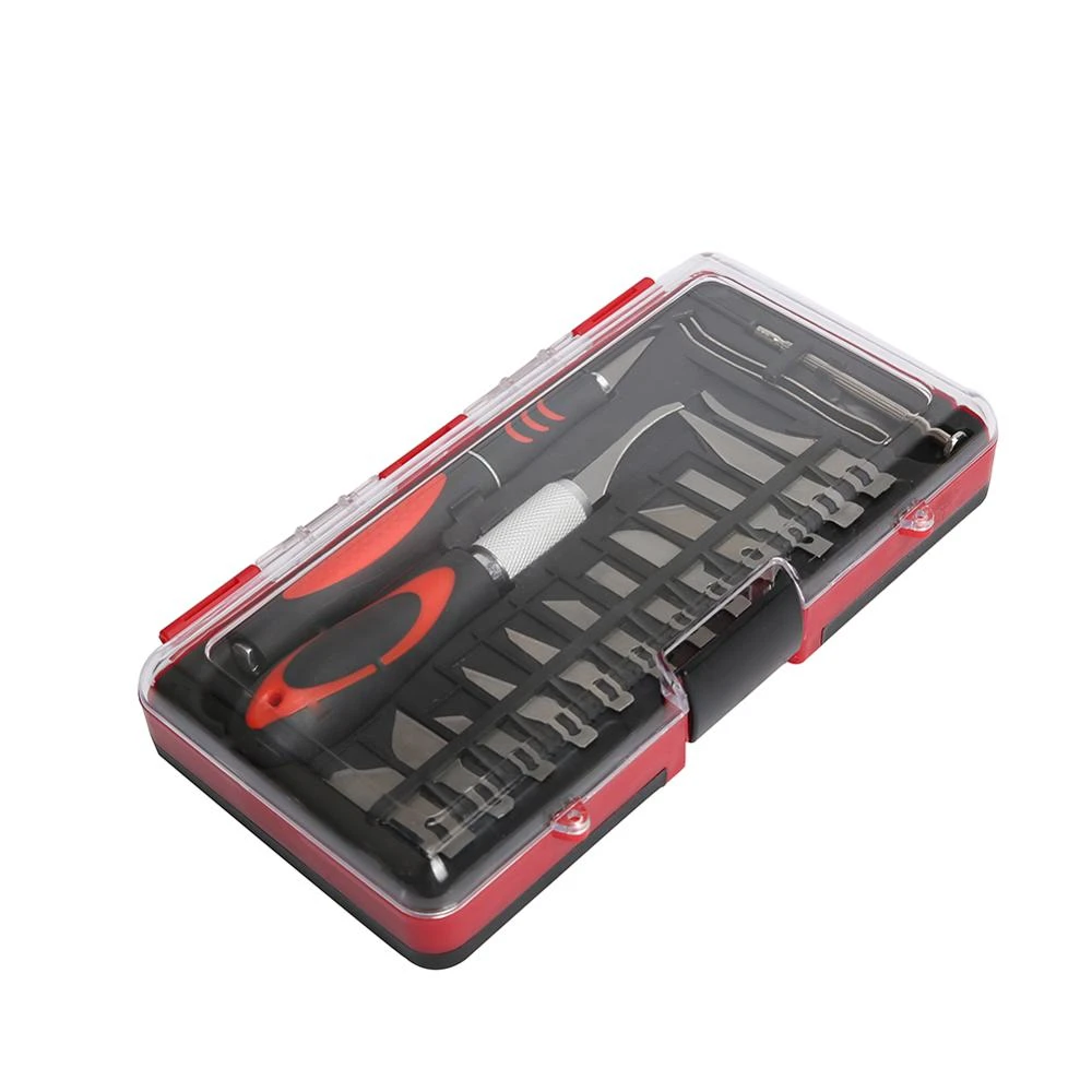 Manufore 16pcs Hand Tool Carving Knife Sets in Boxes