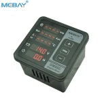 Mebay Panel Meter GM50C 6 in 1 Tachometer Speed Monitor