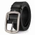 Import Mens Fashion High Quality Sliver Buckle Genuine Leather Belt from China