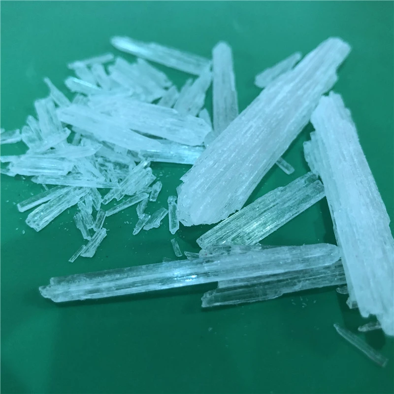 menthol crystal uses for chewing gum