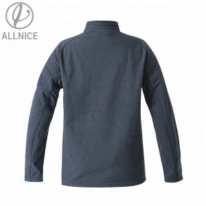 Men&#x27;s OEM High Quality Winter Thick Nylon Windbreaker 100% Polyester Stretch Fabric Business Jacket Style Apparel